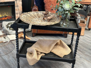 Antique Charcoal Tea Trolley