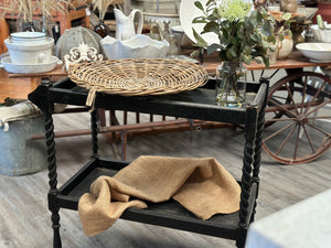 Antique Charcoal Tea Trolley