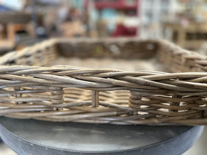 Rattan Square Tray XL