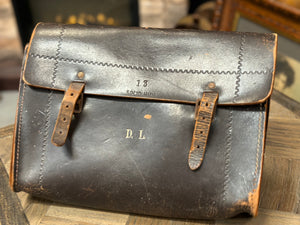 Vintage LEATHER Duffle Bag FREE Postage