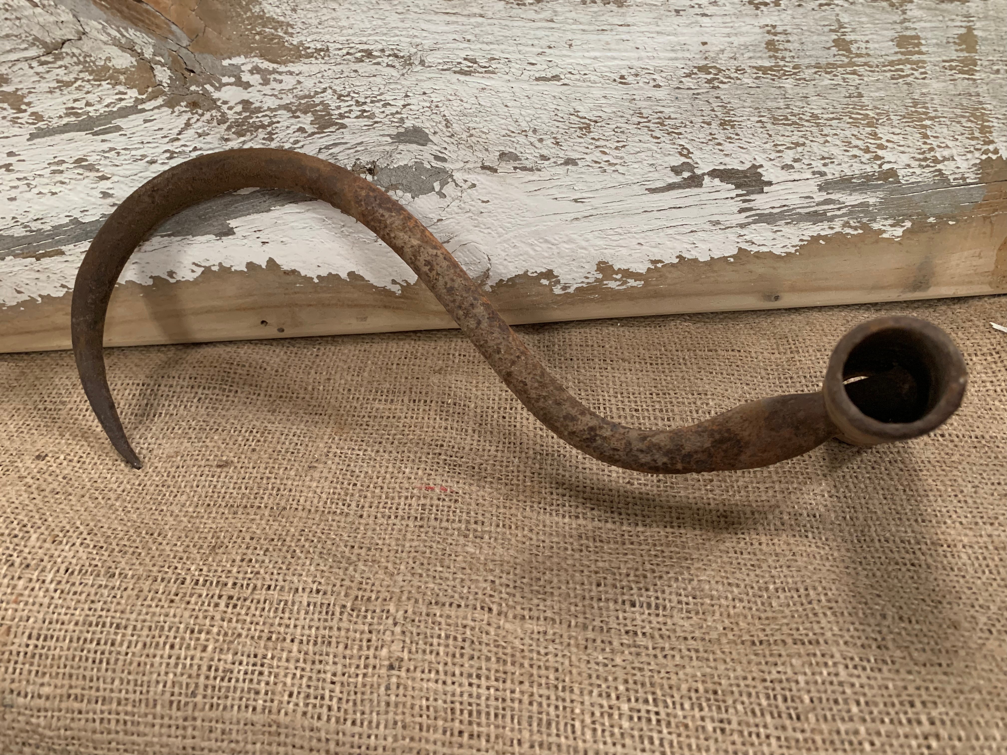 Antique Cast Iron Hay Hook