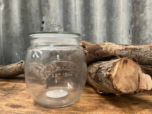 KILNER Glass storage Jar 850ml